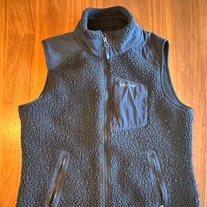 Marmot Polartech Fleece Vest - black women's M